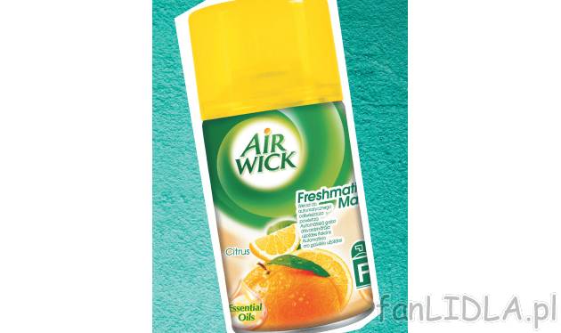 Airwick wkład , cena 14,99 PLN za 250 ml/ 1 opak. 
-  Różne rodzaje.