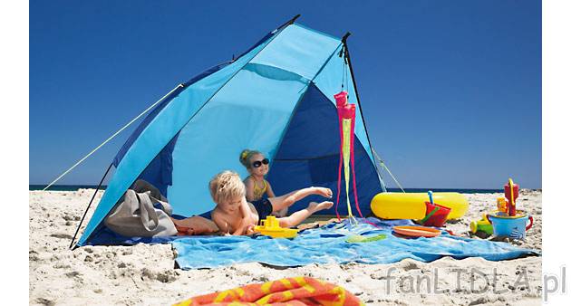 Namiot plażowy , cena 54,90 PLN za 1 opak. 
- idealna osłona przed wiatrem i ...