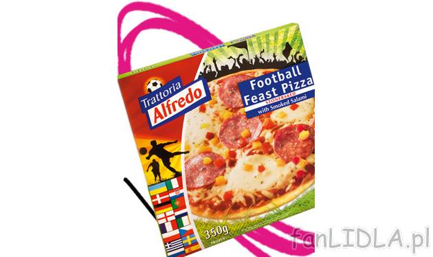 Pizza , cena 4,99 PLN za 350 g/ 1 opak. 
-  350 g/ 1 opak. 
-  1 kg = 14.26