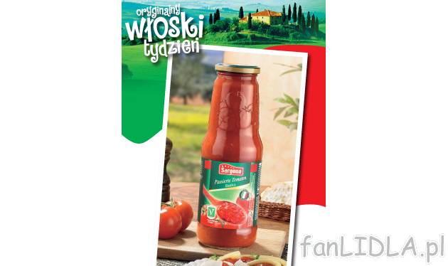 Pomidory Rustica rozdrobnione , cena 4,49 PLN za 720 ml/1 opak. 
- Idealne jako ...