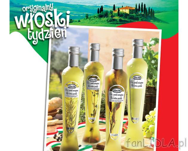 Olej z pestek winogron , cena 12,99 PLN za 250ml/1 opak. 
- Naturalny - bez dodatków; ...