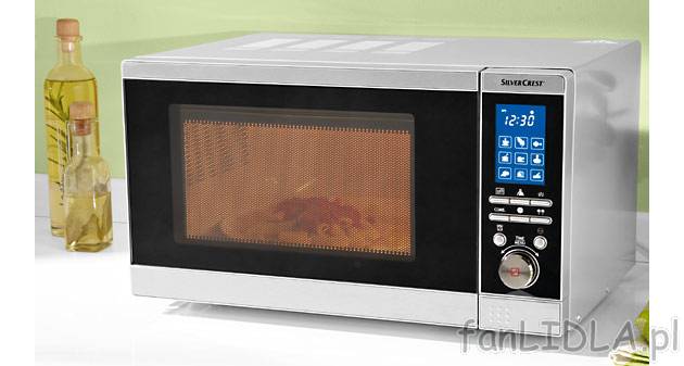 Kuchenka mikrofalowa z funkcją grilla Silvercrest Kitchen Tools, cena 249,00 PLN ...