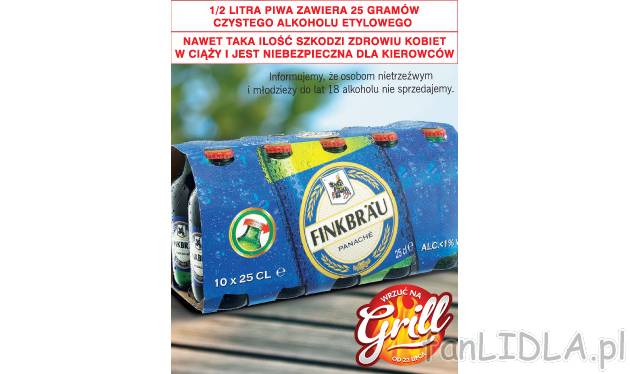 Piwo Panache , cena 12,99 PLN za 10x250 ml 
-  10x 250 ml/ 1 opak.