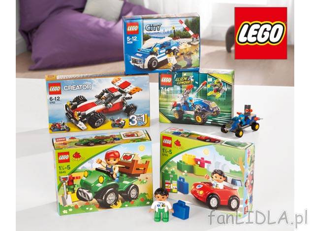 Klocki LEGO , cena 24,99 PLN za 1 opak. 
-  do wyboru różne zestawy