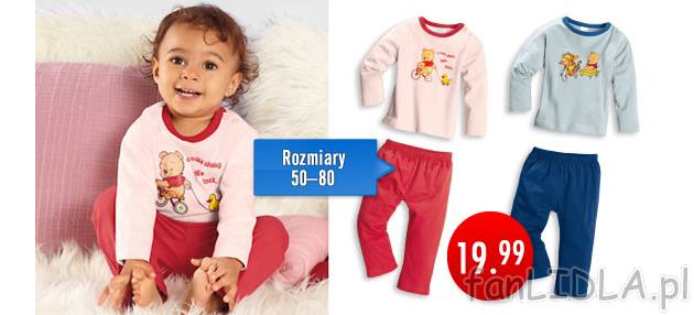 Piżamka dla dzieci , cena 19,99 PLN za 1 opak. 
- praktyczne zapięcie na ramionach ...