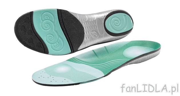Wkładki do butów Crivit Sports, cena 17,99 PLN za 1 para 
- zapewniają komfort ...