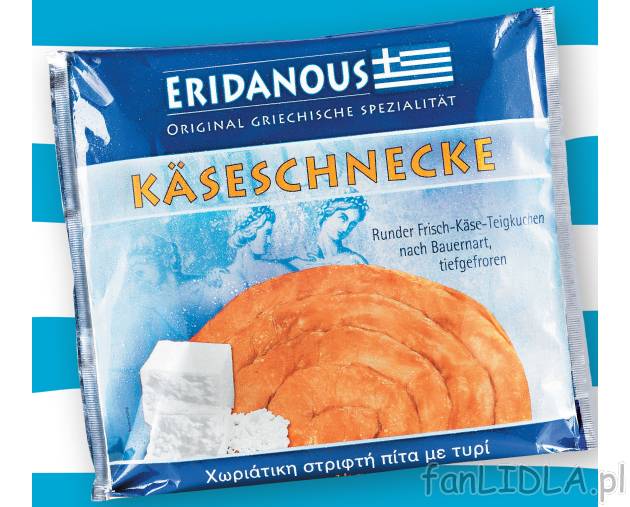 Ciasto greckie z serem , cena 12,99 PLN za 1 kg/1 opak. 
- Chrupiące ciasto w ...