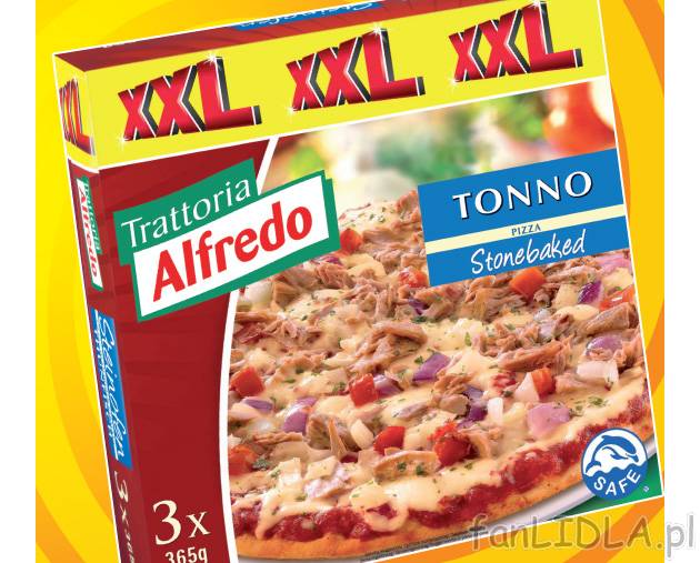 Pizza z tuńczykiem , cena 14,99 PLN za 1095 g/1 opak. 
- 3 sztuki w opakowaniu ...