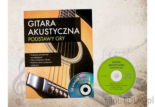 Książka do nauki gry na instrumentach z płytą CD , cena 13,99 PLN za 1 szt. ...