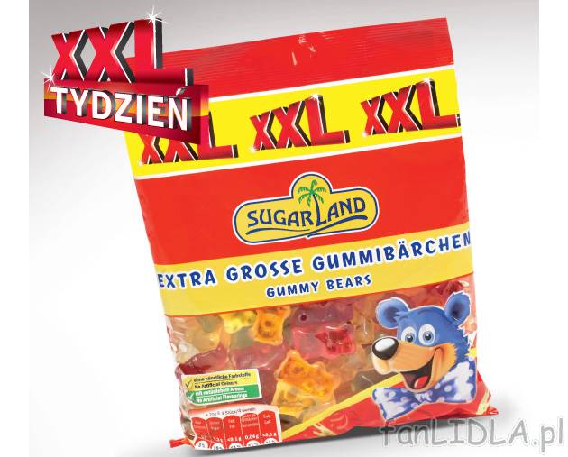 Żelki miśki , cena 3,99 PLN za 360 g/1 opak. 
-  aż 360 g 
-  1 kg=11.08