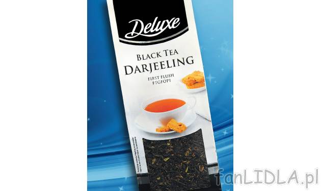 Darjeeling Herbata czarna , cena 9,99 PLN za 100 g/1 opak. 
- Herbata najwyższej ...