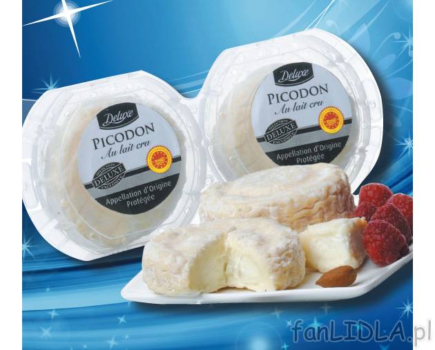 Ser pleśniowy , cena 7,99 PLN za 120 g/1 opak. 
- ser kozi wytwarzany w południowej ...