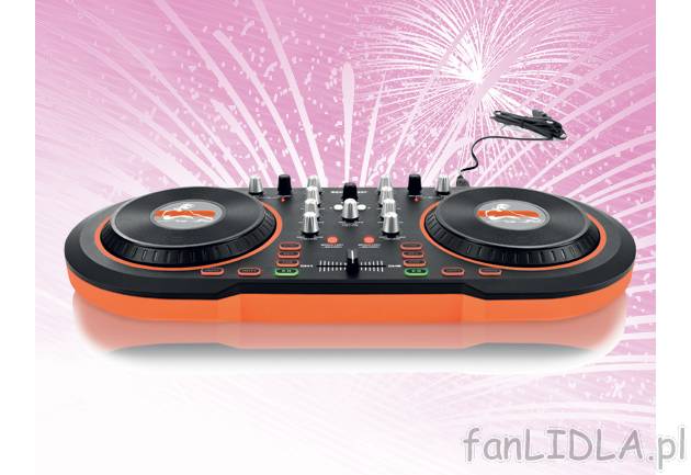 Konsola DJ USB Silvercrest, cena 249,00 PLN za 1 opak. 
muzykę można od razu ...