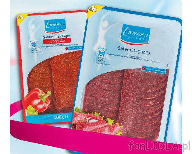 Salami , cena 3,49 PLN za 100 g/1 opak.