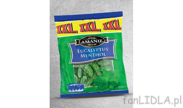 Cukierki eukaliptusowo-mentolowe , cena 4,99 PLN za 325 g/1 opak.