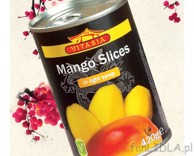 Mango , cena 3,99 PLN za 420 g 
- W plastrach. W delikatnym, słodkim sosie. Idealny ...