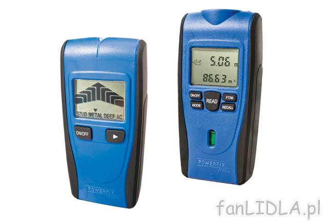 Odległościomierz ultradźwiękowy lub detektor wielofunkcyjny Powerfix, cena 44,00 ...