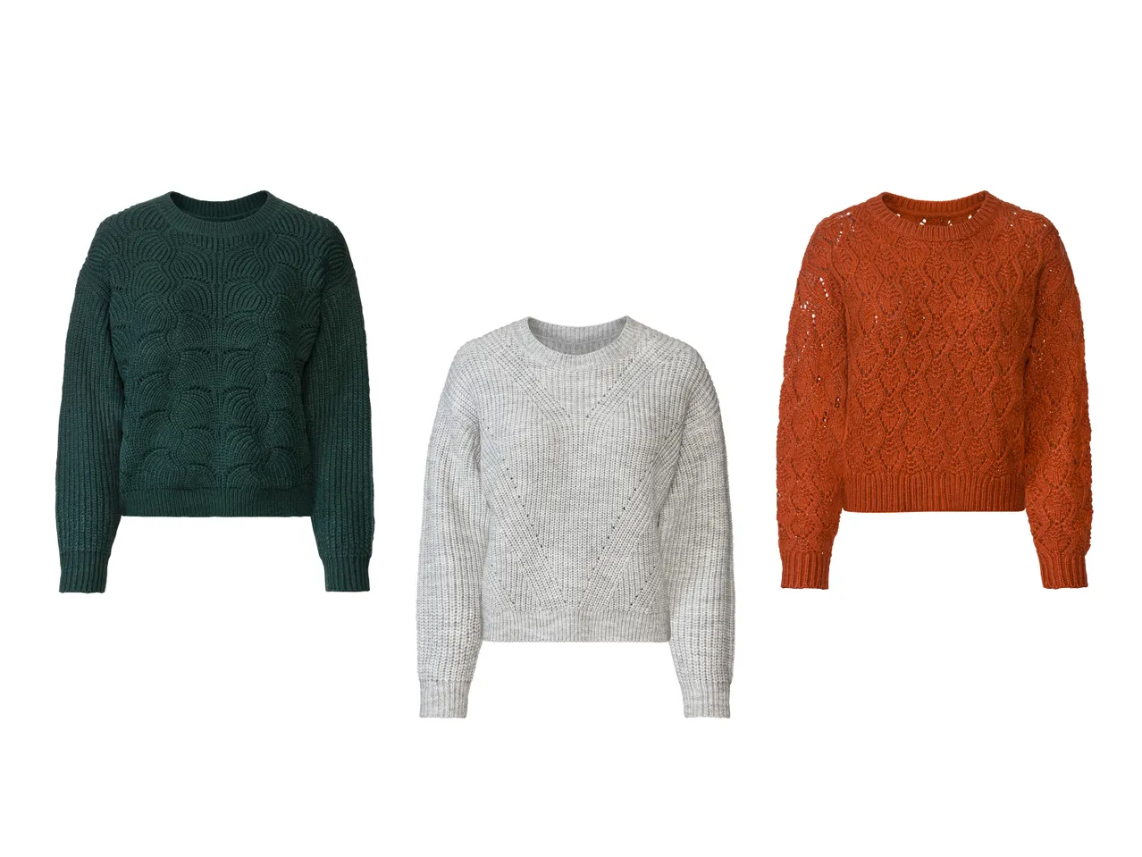 esmara® Sweter damski , cena 29,5 PLN 
esmara® Sweter damski 3 wzory 
- rozmiary: ...
