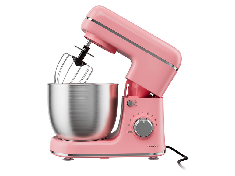 SILVERCREST® Robot kuchenny różowy SKM 600 B2, 600 W Silvercrest    , cena 249 PLN