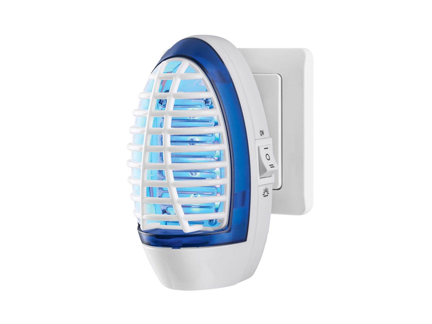 Owadobójcza lampa LED , cena 19,99 PLN 
- niebieskie światło UVA zwabia komary ...