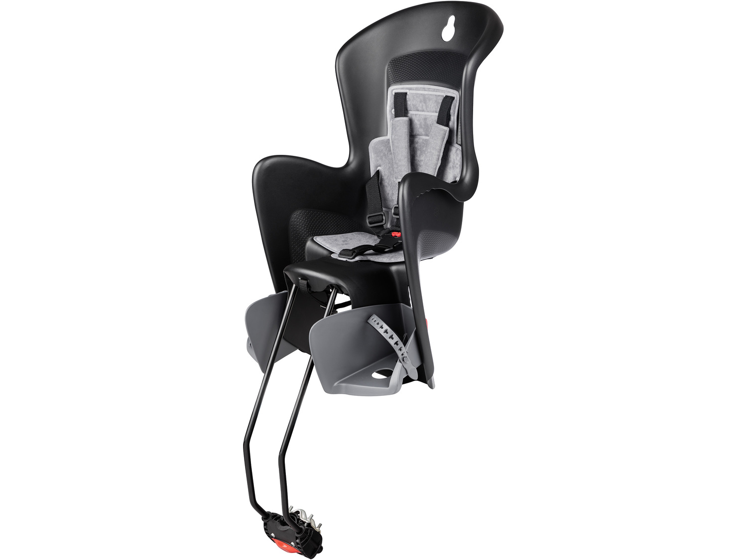 Fotelik rowerowy , cena 139,00 PLN 
- ergonomiczny kształt zagłówka umożliwia ...