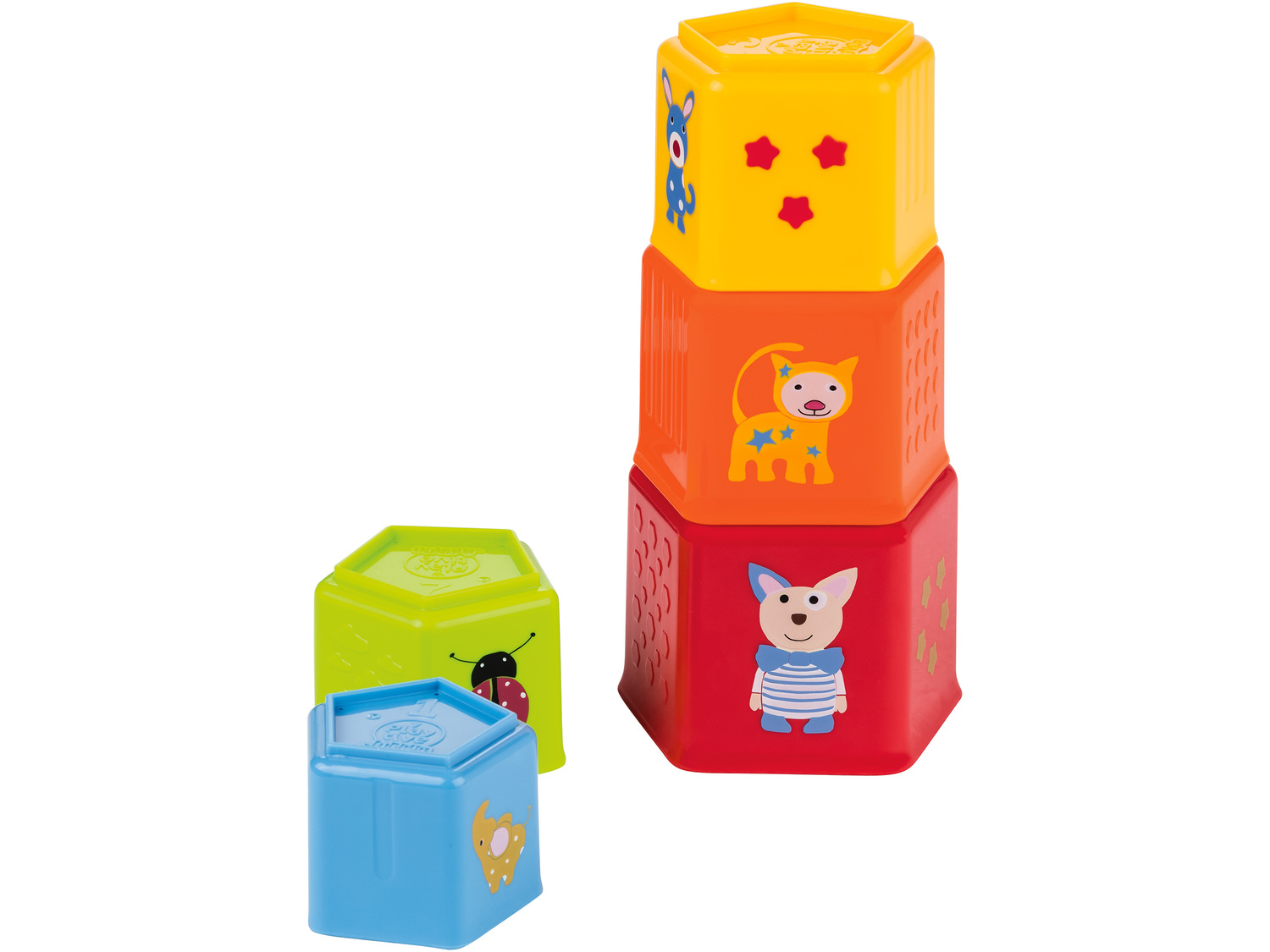 Zabawka do układania Playtive Junior, cena 22,99 PLN 
- wspiera koordynację wzrokowo-ruchową
Opis

- ...
