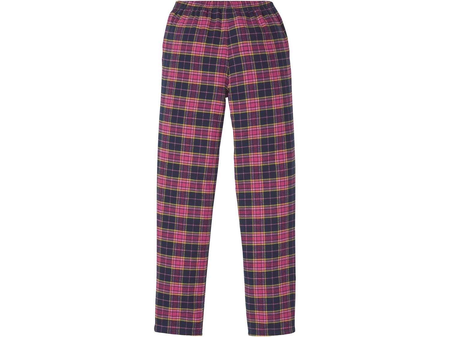 Spodnie flanelowe do spania damskie Esmara, cena 24,99 PLN 
- rozmiary: XS-L
- 100% ...