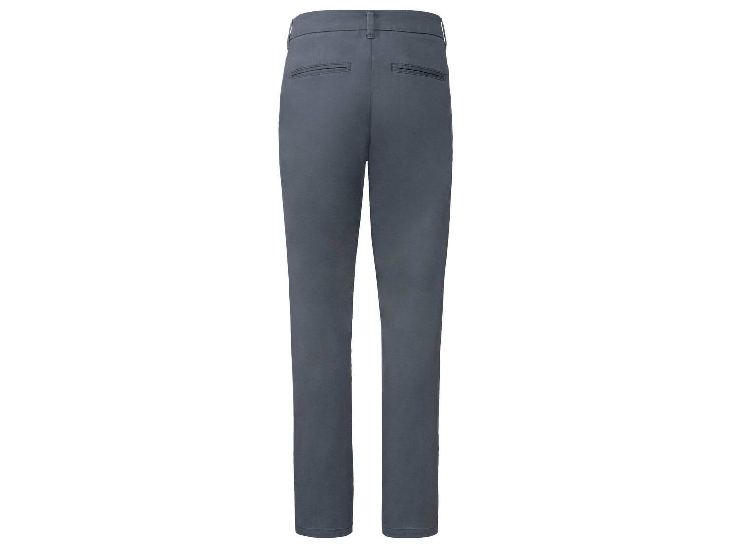 Spodnie męskie chinosy Livergy, cena 44,99 PLN 
- rozmiary: 50-56
- 98% bawełny, ...