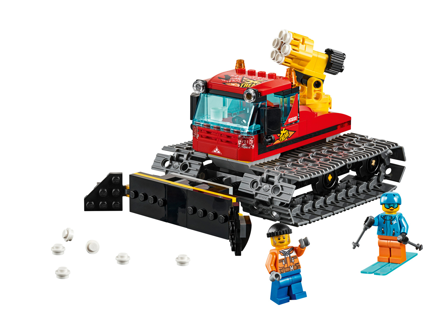 Klocki Lego 60222 Lego, cena 64,90 PLN  
-  Pług gąsienicowy
Opis