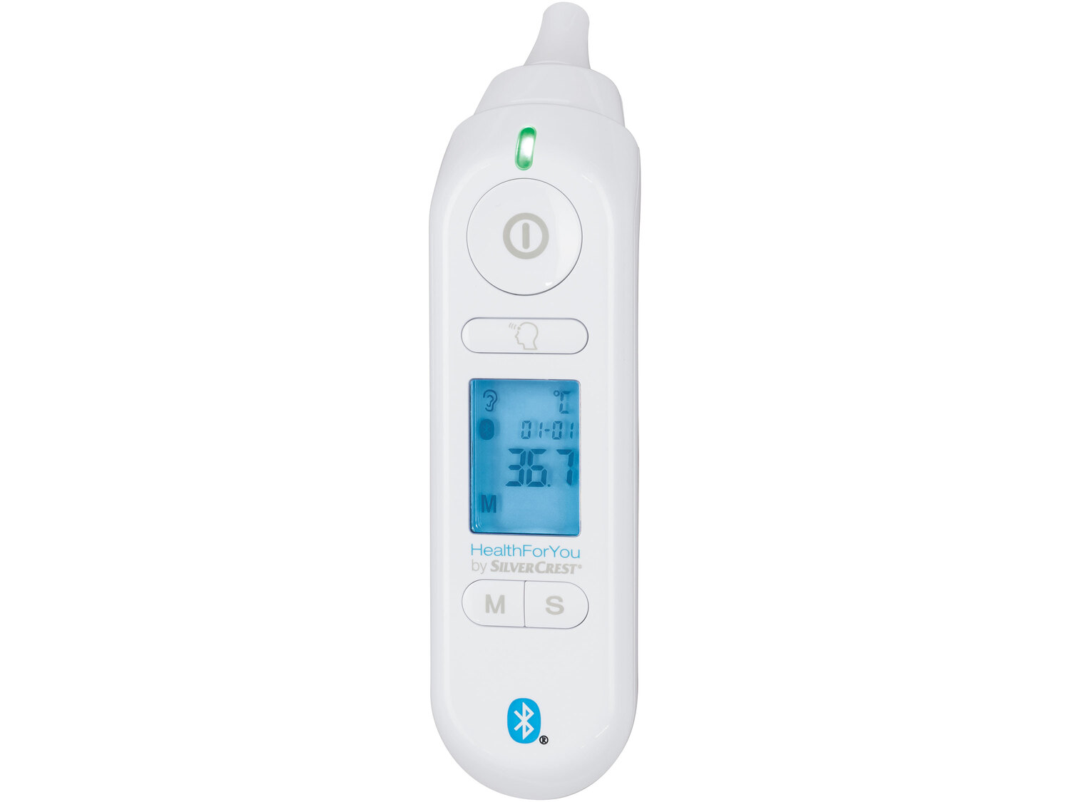 Termometr wielofunkcyjny z Bluetooth® Silvercrest Personal Care, cena 79,90 PLN ...
