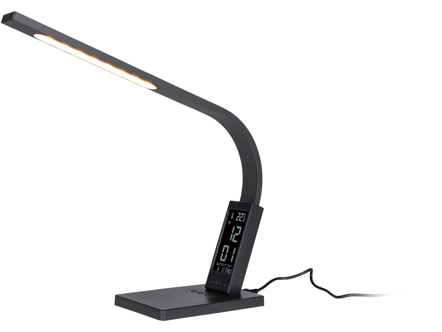 Lampka biurkowa LED Livarno, cena 119,00 PLN 
- 3 odcienie światła białego
- ...