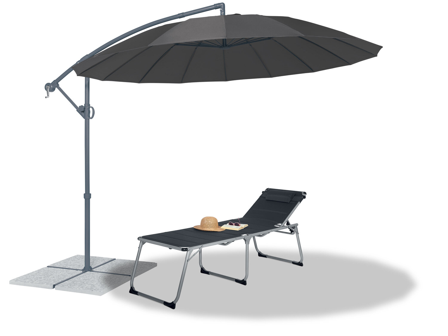Parasol ogrodowy , cena 349,00 PLN 
- więcej przestrzeni pod parasolem dzięki ...