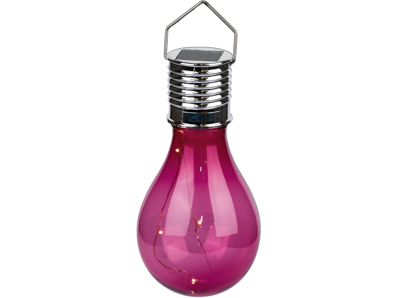 Dekoracyjna lampa solarna Melinera, cena 9,99 PLN 
4 kolory 
- włącza się automatycznie ...