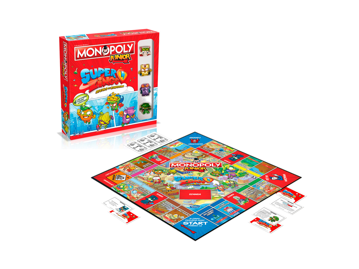 Monopoly Junior Super Zings , cena 79,90 PLN 
- 
Monopoly Junior Super Zings ...