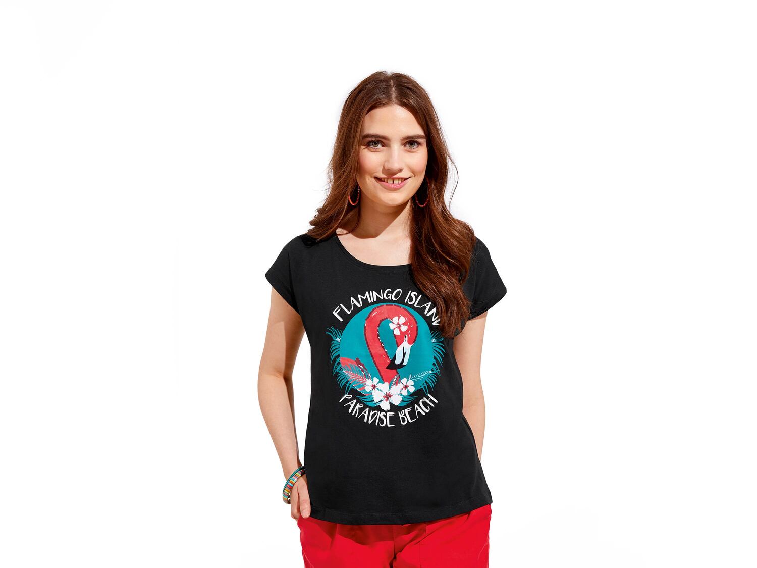 T-shirt damski z bawełny Esmara, cena 14,99 PLN 
- rozmiary: XS-L
- 100% bawełny
Dostępne ...