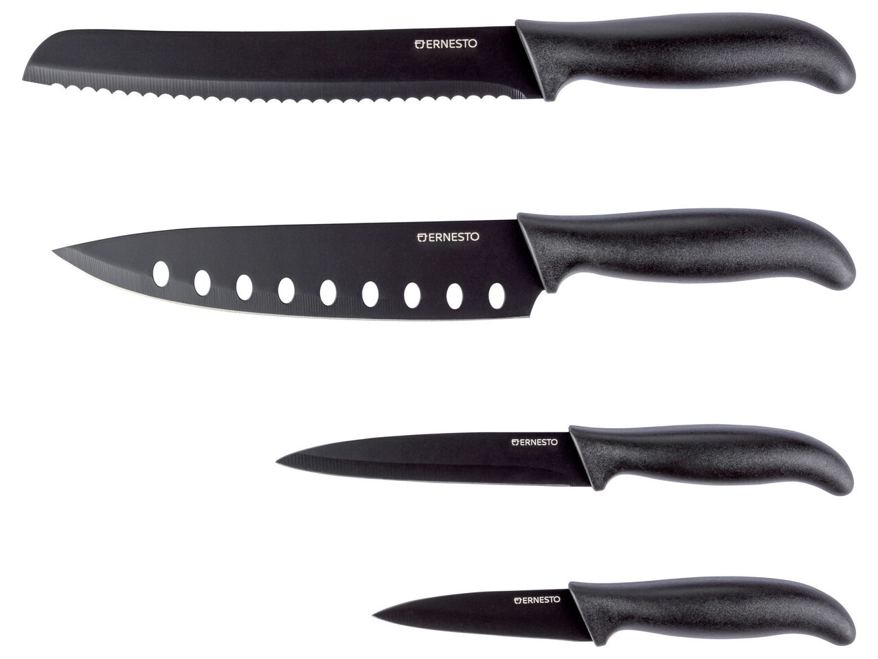 ERNESTO® Zestaw 4 noży , cena 29,99 PLN 
ERNESTO® Zestaw 4 noży 2 zestawy ...