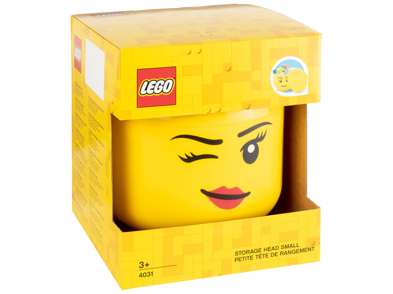 Pojemnik w kształcie głowy ludzika LEGO® , cena 24,99 PLN 
Pojemnik w kształcie ...