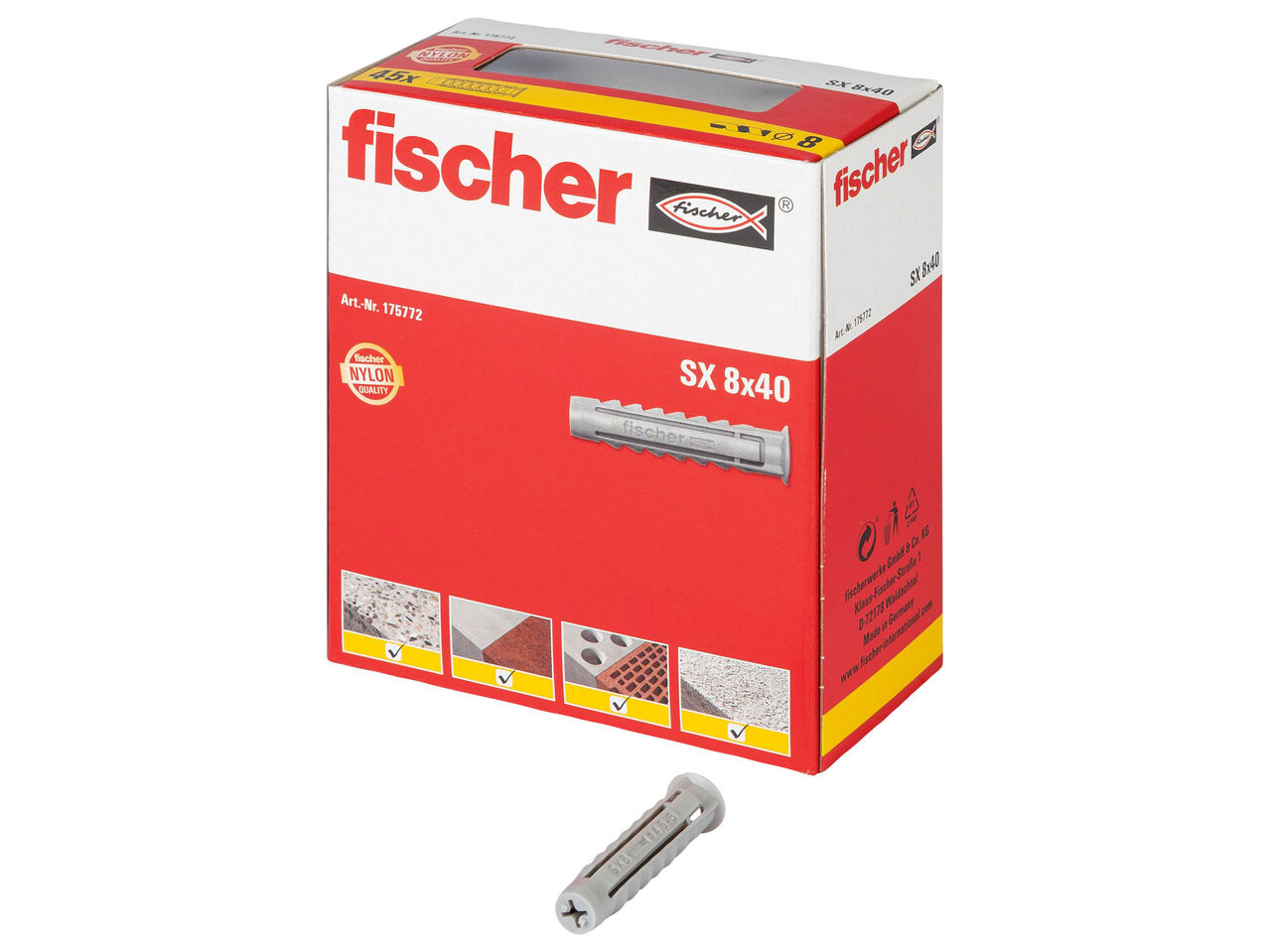 FISCHER® Zestaw kołków montażowych , cena 19,99 PLN