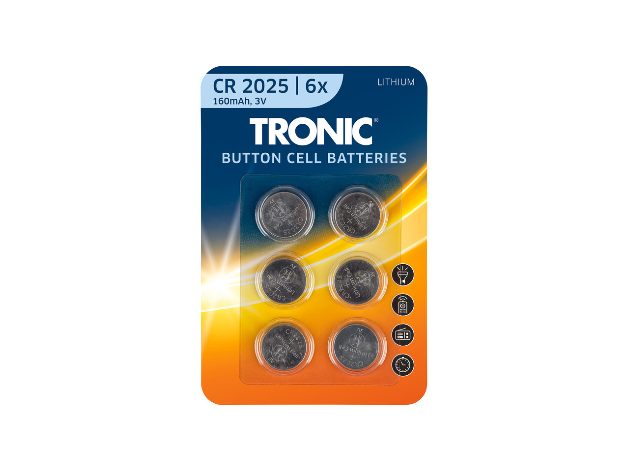 TRONIC® Baterie guzikowe , cena 9,99 PLN