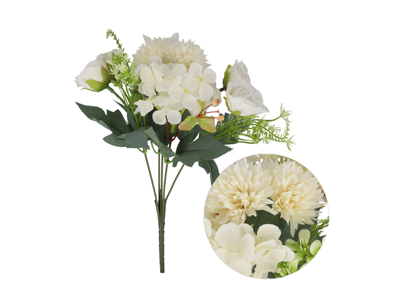 Bukiet sztucznych kwiatów , cena 12,99 PLN 
Bukiet sztucznych kwiatów 3 wzory ...