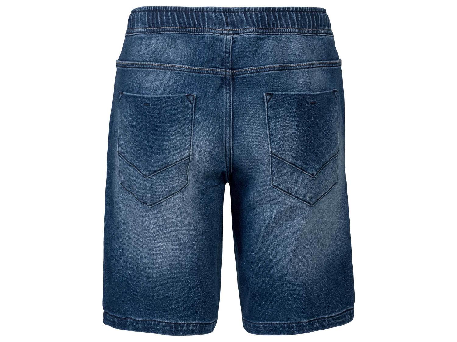 Bermudy jeansowe Livergy, cena 34,99 PLN 
- rozmiary: 48-58
- Oeko-Tex Standard ...