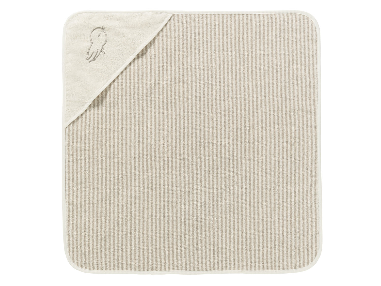 Ręcznik z kapturem Lupilu, cena 19,99 PLN 
- ok. 75 x 75 cm
- 100% biobawełny
- ...