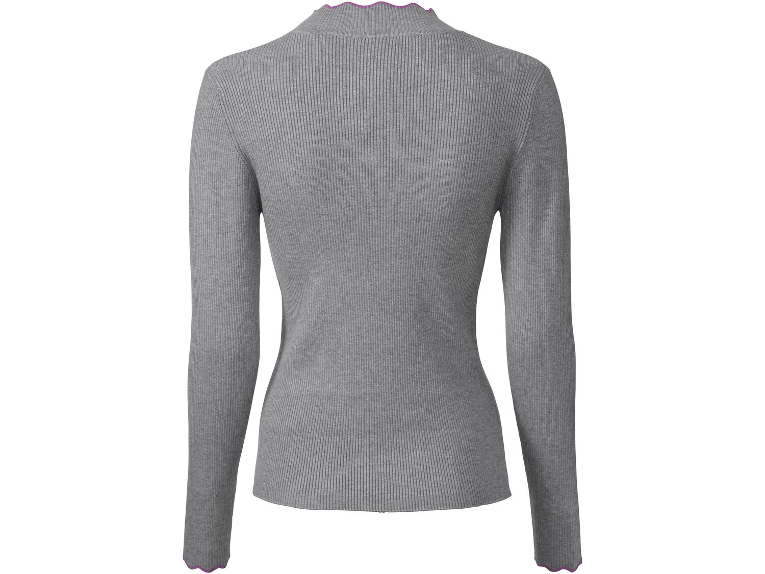 Sweter z wiskozą Esmara, cena 29,99 PLN 
- kołnierz na st&oacute;jce
- elastyczna ...