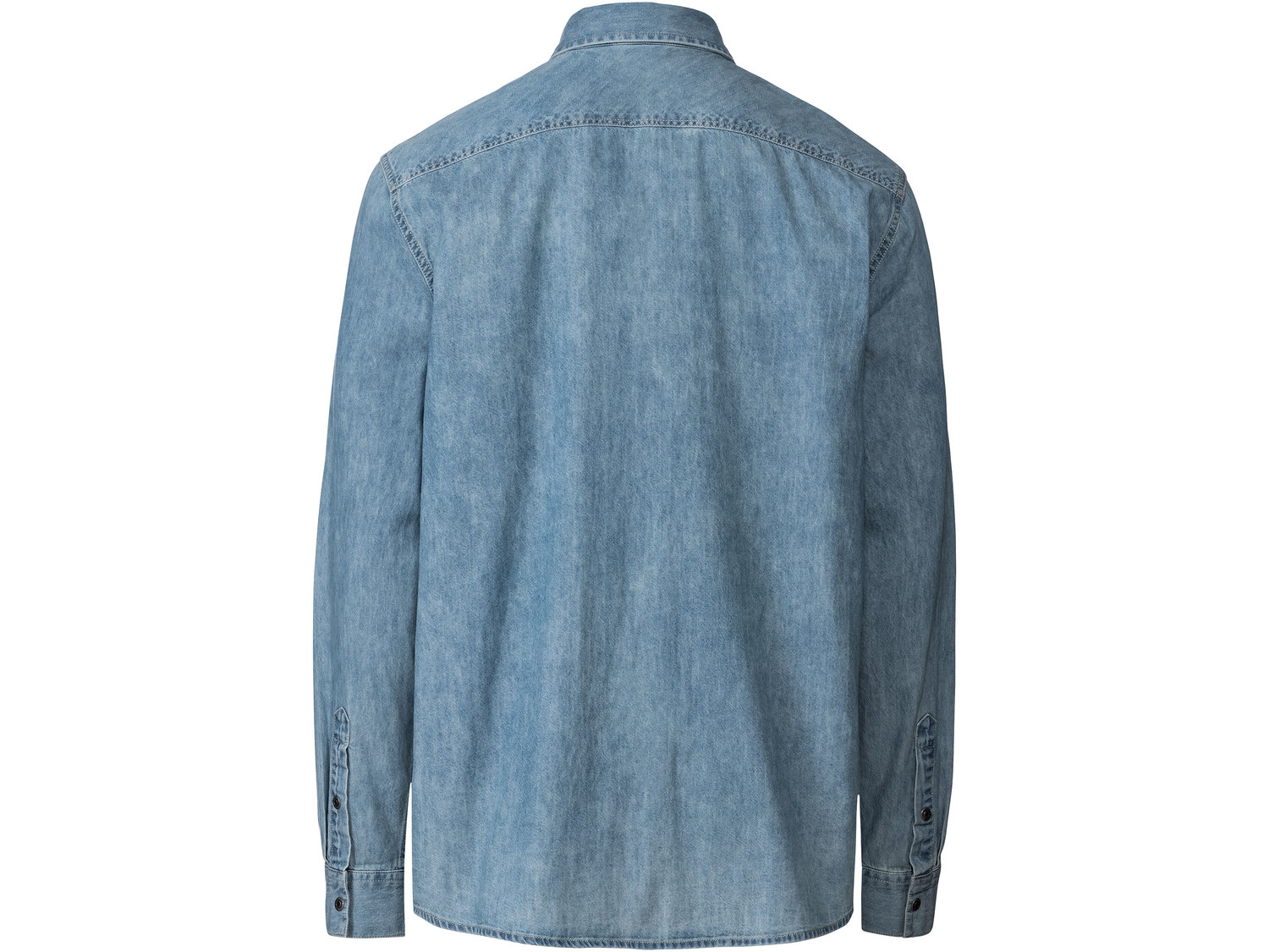 Koszula jeansowa Livergy, cena 39,99 PLN 
- 100% bawełny
- rozmiary: M-XXL
- Hohenstein ...