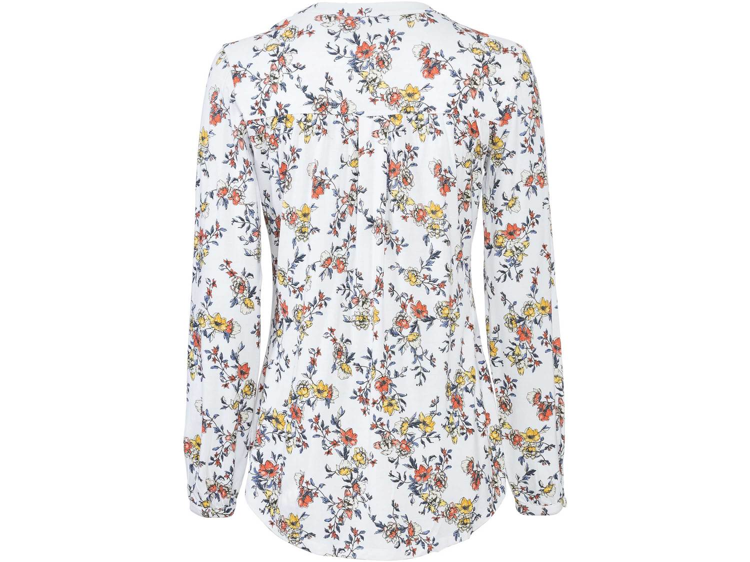 Bluzka damska z wiskozy Esmara, cena 39,99 PLN 
- romantyczne kwiatowe wzory 
- ...