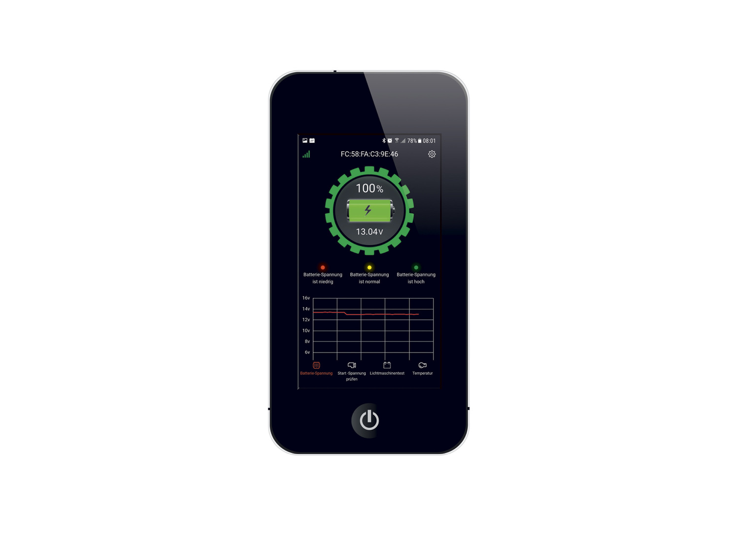 Monitor stanu akumulatora Ultimate Speed, cena 99,00 PLN 
- monitorowanie stanu ...