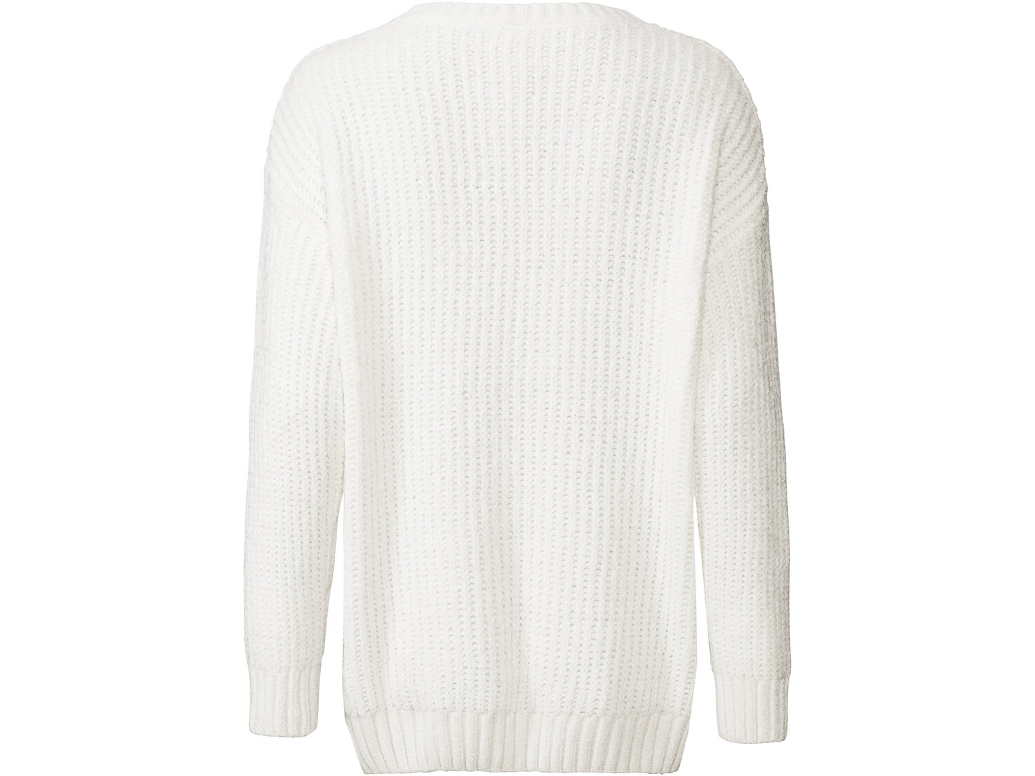 Sweter z szenili Esmara, cena 39,99 PLN 
- rozmiary: S-L
- modny, gruby splot
- ...