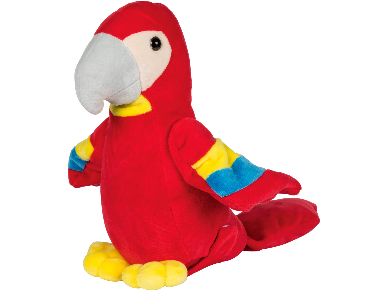 Paplająca papuga Playtive Junior, cena 39,99 PLN 
- powtarzająca słowa papuga ...