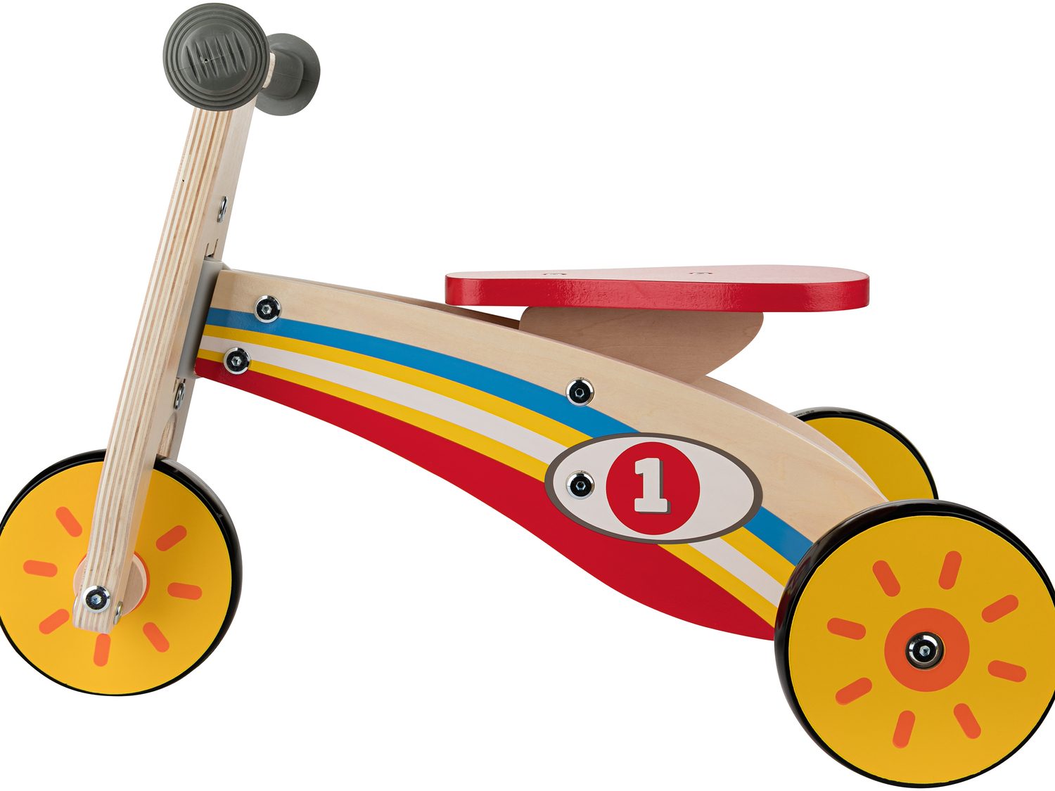 Drewniany rower biegowy Playtive Junior, cena 99,00 PLN 
- trening równowagi i ...