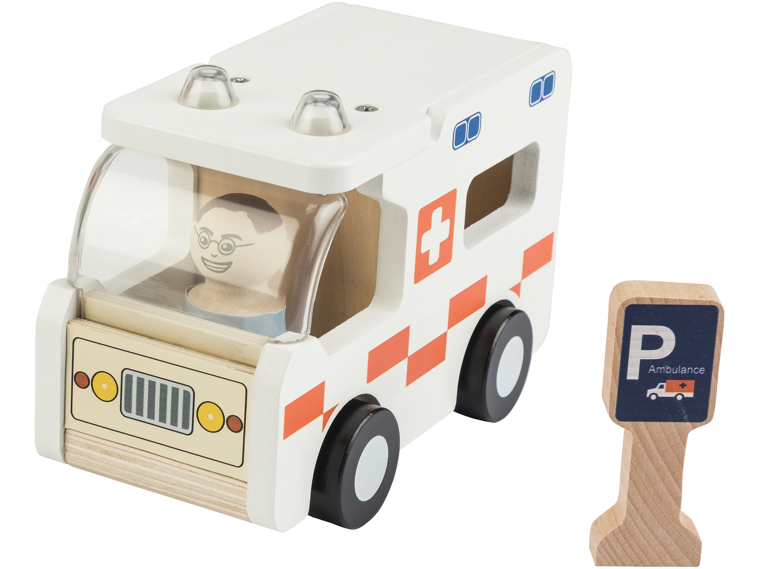 Drewniany pojazd Playtive Junior, cena 34,99 PLN 
5 wzorów 
- do wyboru: staż ...